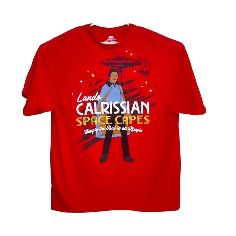 Lando Calrissian Space Capes Short Sleeves T-Shirt